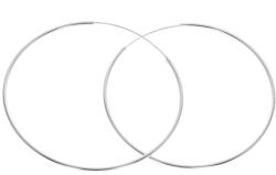 Argento-ekszer Ezüst karika fülbevaló - átmérője 60 mm (66181)