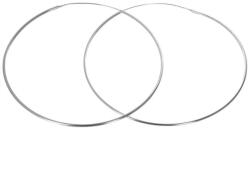 Argento-ekszer Ezüst karika fülbevaló - átmérője 80 mm (66559)