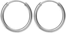Argento-ekszer Ezüst karika fülbevaló - kicsi karikák, átmérője 12 mm (67493)