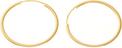 Argento-ekszer Arany karika fülbevaló - átmérője 20 mm (6A004)