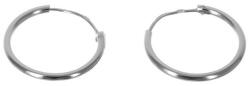 Argento-ekszer Ezüst karika fülbevaló - kicsi karikák, átmérője 16 mm (65552)