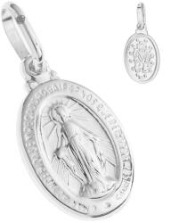 Argento-ekszer Fehérarany medál Csodás érem (8A109)