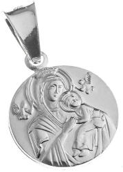 Argento-ekszer Ezüst medál - Mindenkor Segítő Szűz Mária (85807)