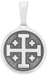 Argento-ekszer Ezüst medál - jeruzsálemi kereszt (85957)