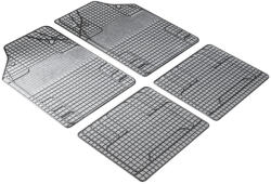 Walser Gumiszőnyeg garnitúra textil hatású 3D felület - WHITE-BLACK - NEW STYLE - WALSER