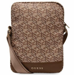 GUESS GCube Stripe GUTB10HGCFSEW 10" tablet táska, barna (GUTB10HGCFSEW)