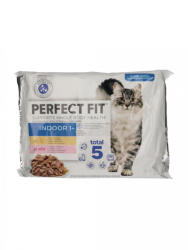 Perfect Fit Indoor 1+ chicken & salmon 4x85 g
