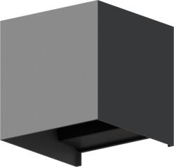 Calex Lampa de perete de exterior LED Calex Bari Up & Down, lumina alba calda, 7W, IP54, Gri Antracit (7001000200)