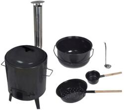 4-Home Set cazan 16 l cu propriul focar Ceaun