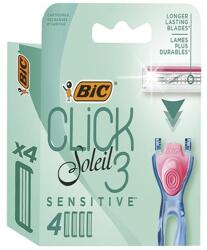 BIC Borotvafej BIC Soleil Click3 Sensitive női 4 darab/bliszter (921383) - mystock