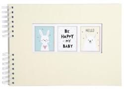 Exacompta Kreatív scrapbook készlet, EXACOMPTA, pasztell sárga (EX16807E) - irodasziget