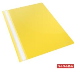Esselte Gyorsfűző A4, PP Esselte Standard Vivida 25 db/csomag, sárga (35832) - irodasziget
