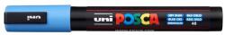 uni Dekormarker, 1, 8-2, 5 mm, UNI "Posca PC-5M", égszínkék (TUPC5MEK) - irodasziget