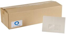 Bluering Boríték LC6 enyvezett újrahasznosított jobb ablakos (35x90mm) Bluering® (77001) - irodasziget