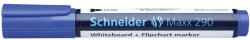 Schneider Tábla- és flipchart marker 2-3mm, kerek végű Schneider Maxx 290 kék (36350)