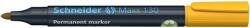 Schneider Alkoholos marker, 1-3 mm, kúpos, SCHNEIDER "Maxx 130", sárga (TSC130S)
