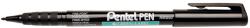 Pentel Alkoholos marker 2mm kerek hegyű NMS50-AO Pentel fekete (44525)