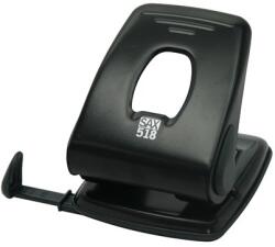 ICO Lyukasztó, kétlyukú, 40 lap, SAX "518", fekete (ISA518FK) - irodasziget