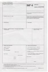 Pátria Nyomtatvány Információs lap 4 (SAD.INF4)