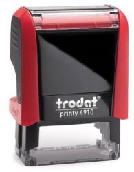 Trodat Bélyegzőház Trodat 4910 4.0 piros, fekete párnával (BE53146)