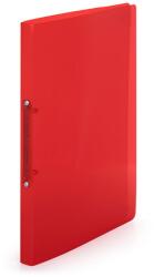 KARTON P+P Gyűrűskönyv A4, 2 gyűrűs 2cm gerinc áttetsző PP, Karton P+P Lines piros (52386) - irodasziget