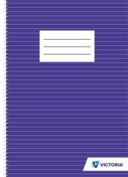 Victoria Spirálfüzet, A4, vonalas, 70 lap, VICTORIA PAPER (ISVFS70V)