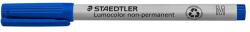 STAEDTLER Alkoholmentes marker, OHP, 1 mm, STAEDTLER "Lumocolor® 315 M", kék (TS3153) - irodasziget