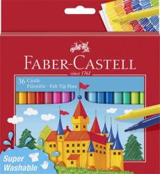 Faber-Castell Filctoll készlet, FABER-CASTELL, 36 különböző szín "Castle (TFC554203)