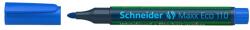 Schneider Tábla- és flipchart marker utántölthető 1-3mm, kúpos Schneider Maxx Eco 110 kék (20969) - irodasziget