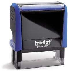 Trodat Bélyegzőház Trodat 4914 4.0 kék, fekete párnával (BE52835)