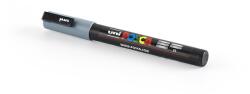 uni Dekormarker 0, 9-1, 3mm, PC-3M Uni Posca szürke (2UPC3MSZ) - irodasziget