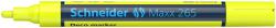 Schneider Krétamarker, 2-3 mm, SCHNEIDER "Maxx 265", sárga (TSC265S) - irodasziget