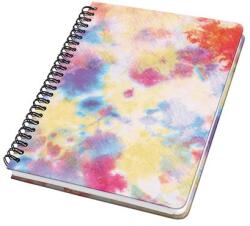 Sigel Spirálfüzet, 162x215 mm, pontrácsos, 60 lap, keményfedeles, SIGEL "Jolie", Batik Holi (SIJN608)