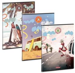 Ars Una Füzet iskolai A4, 40lap, kockás Ars Una CALIFORNIA LIFESTYLE 10db/csomag (62709)