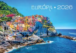 Realsystem Falinaptár képes 460x320mm, Európa Realsystem 2026 (19030) - irodasziget