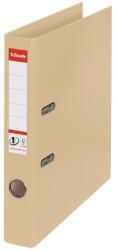 Esselte Iratrendező A4, 5cm, PP élvédő sínnel, Esselte Standard homok (35690) - irodasziget