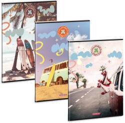 Ars Una Füzet iskolai A4, 40lap, vonalas Ars Una CALIFORNIA LIFESTYLE 10db/csomag (62706)