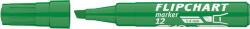 ICO Flipchart marker vízbázisú 1-4mm, vágott Artip 12 zöld (9580002005) - irodasziget