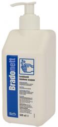 Bradochem Folyékony szappan fertőtlenítő hatássall pumpás 500 ml Bradonett (61389) - irodasziget