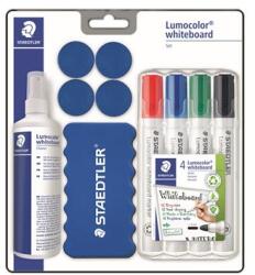 STAEDTLER Táblamarker készlet, 2 mm, kúpos, STAEDTLER "Lumocolor® Set 613 S", 10 darabos (TS613S)
