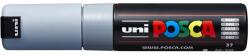 uni Dekormarker 4, 5-5, 5mm, Uni Posca PC-7M szürke (57210) - irodasziget