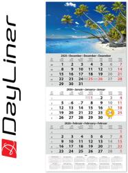 Dayliner Speditőr naptár 1 tömb, 5 hónap SP-15 330 × 670 mm, fehér lapokkal Hegy Dayliner 2026 (582030) - irodasziget