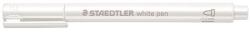 STAEDTLER Dekormarker, 1-2 mm, kúpos, STAEDTLER "8323", fehér (TS83230) - irodasziget