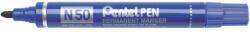 Pentel Alkoholos marker fém testű 4, 3mm kerek hegyű N50-CE Pentel Extreme kék (N50CE)