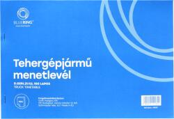 Bluering Tehergépjármű menetlevél A4, 100 lapos D. GEPJ. 21/UJ Bluering® (NYOMTDGEPJ21UJ) - irodasziget