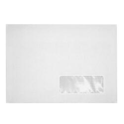 Bluering Boríték LC/5 öntapadó bélésnyomott jobb ablakos 35x90mm 162x229mm J28A20 Bluering® fehér (BORLC5ONTAP3590) - irodasziget