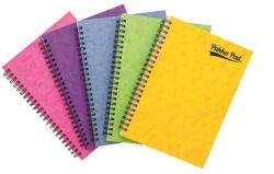 Pukka Pad Spirálfüzet, A5, vonalas, 60 lap, PUKKA PAD "Pressboard", vegyes szín (PUP7271V)