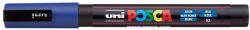 uni Dekormarker, 0, 9-1, 3 mm, UNI "Posca PC-3M", kék (TUPC3MK) - irodasziget
