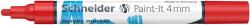 Schneider Dekormarker, akril, 4 mm, SCHNEIDER "Paint-It 320", piros (TSC320P) - irodasziget