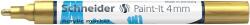 Schneider Dekormarker, akril, 4 mm, SCHNEIDER "Paint-It 320", arany (TSC320A) - irodasziget